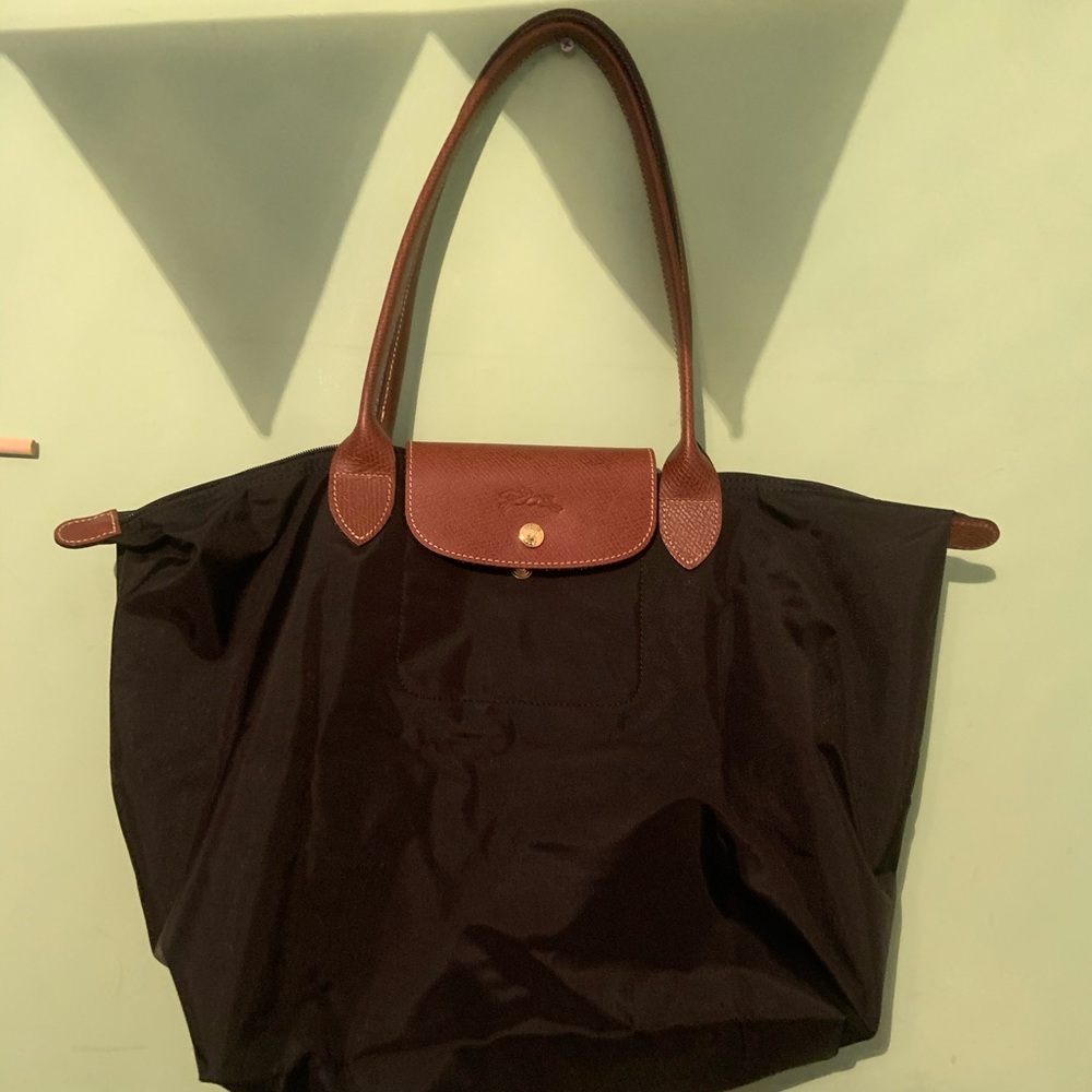 Longchamp LePilage Large Black Tote